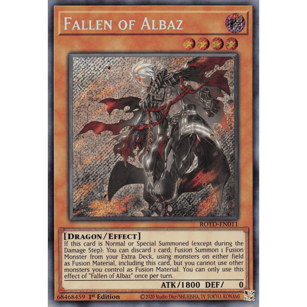 Fallen of Albaz - ROTD-EN011 - Secret Rare