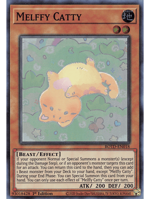 Melffy Catty - ROTD-EN018 - Super Rare