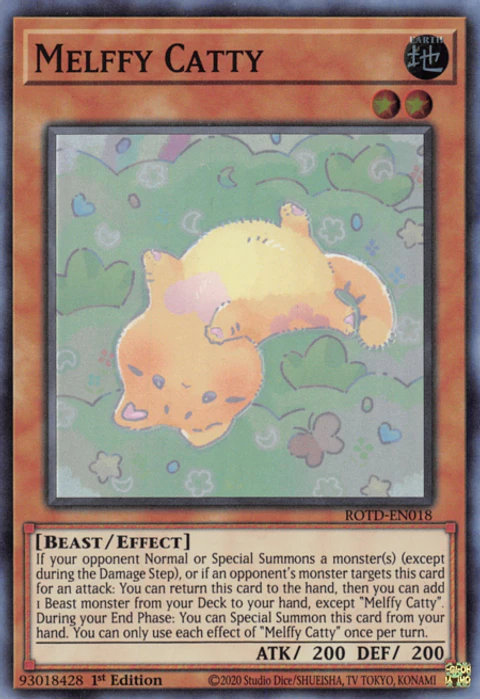 Melffy Catty - ROTD-EN018 - Super Rare