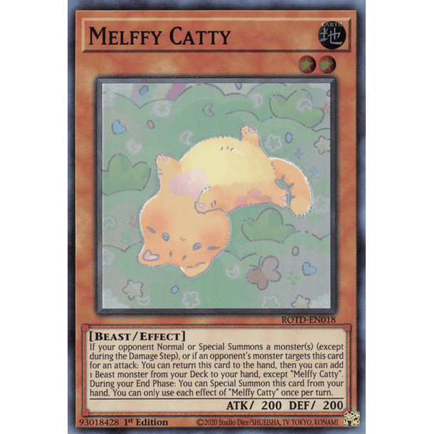 Melffy Catty - ROTD-EN018 - Super Rare