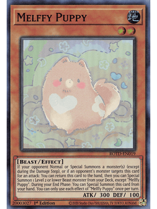 Melffy Puppy - ROTD-EN019 - Super Rare