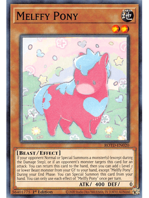 Melffy Pony - ROTD-EN020 - Common 