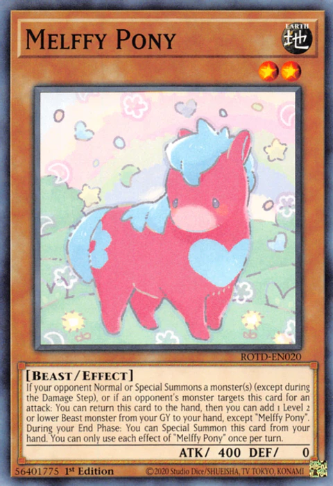 Melffy Pony - ROTD-EN020 - Common 