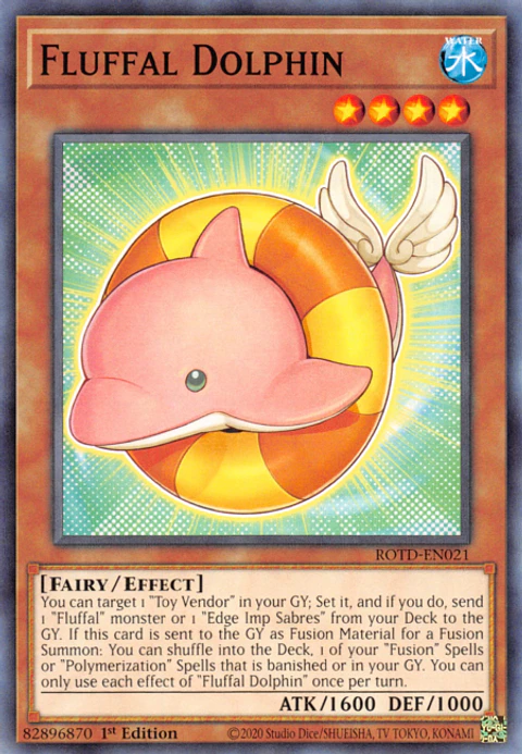 Fluffal Dolphin - ROTD-EN021 - Common 