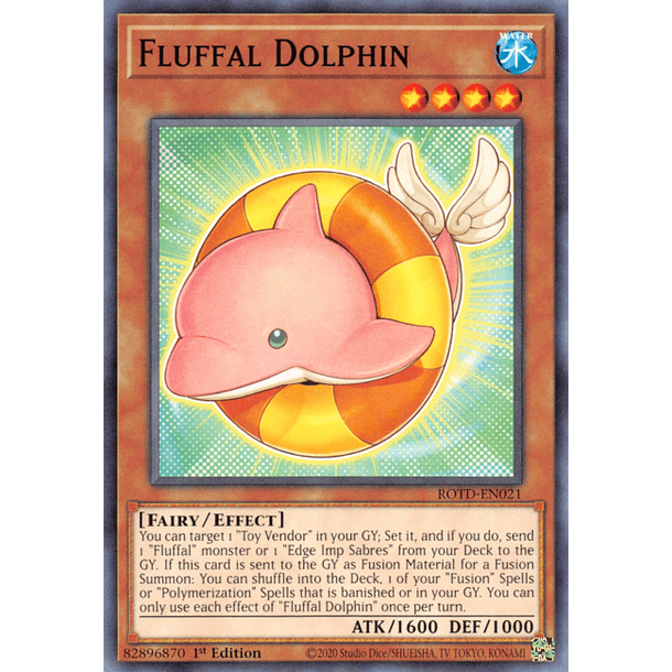 Fluffal Dolphin - ROTD-EN021 - Common 