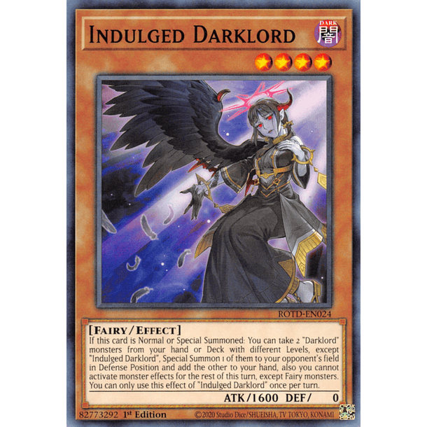 Indulged Darklord - ROTD-EN024 - Common 