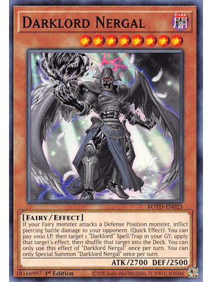 Darklord Nergal - ROTD-EN025 - Common 