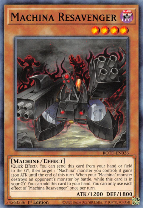 Machina Resavenger - ROTD-EN026 - Common 