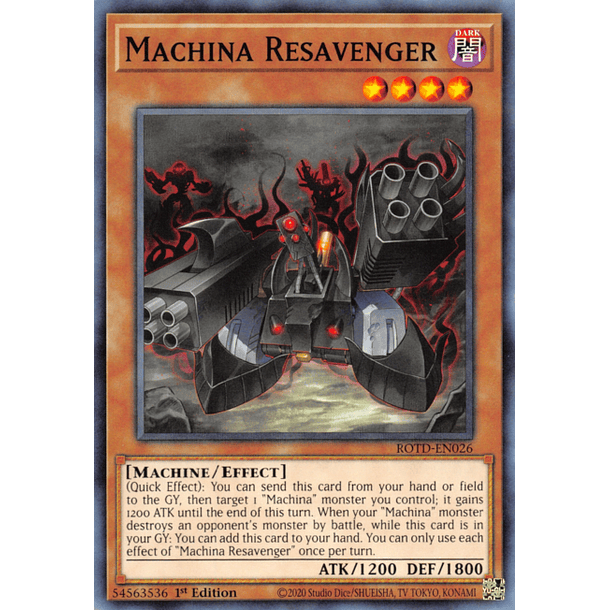 Machina Resavenger - ROTD-EN026 - Common 