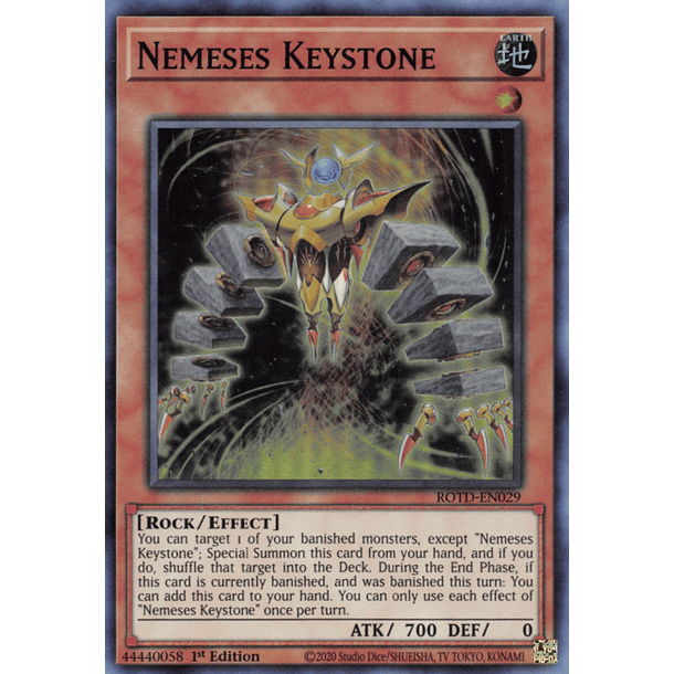 Nemeses Keystone - ROTD-EN029 - Super Rare