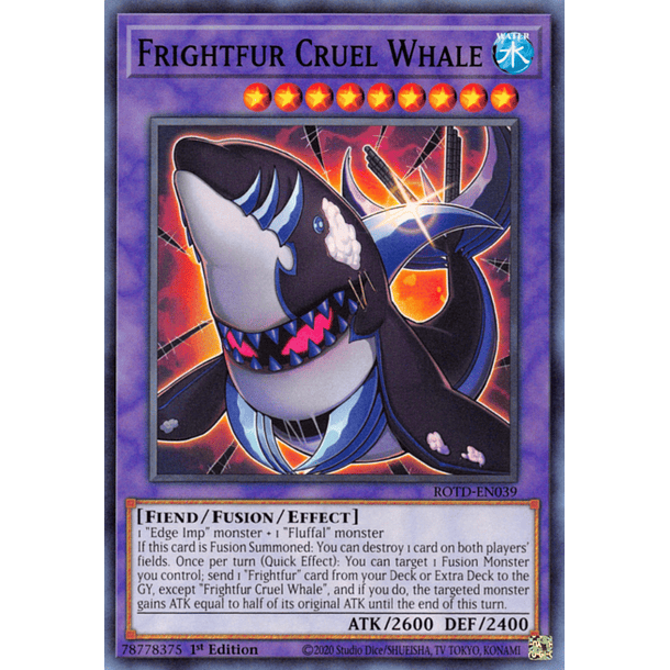 Frightfur Cruel Whale - ROTD-EN039 - Common 