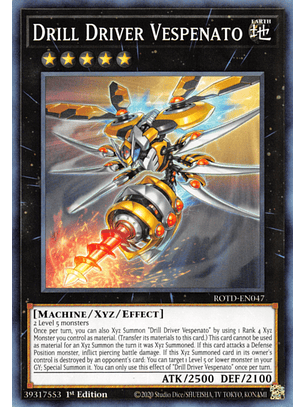 Drill Driver Vespenato - ROTD-EN047 - Common 