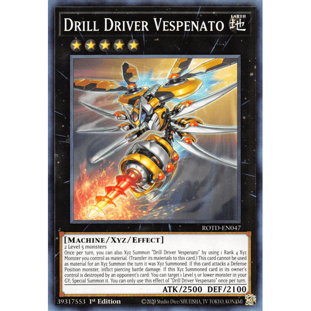 Drill Driver Vespenato - ROTD-EN047 - Common 