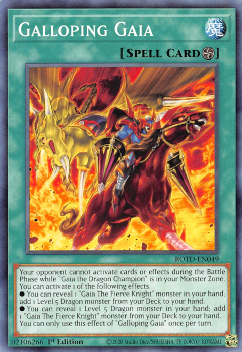 Galloping Gaia - ROTD-EN049 - Common 