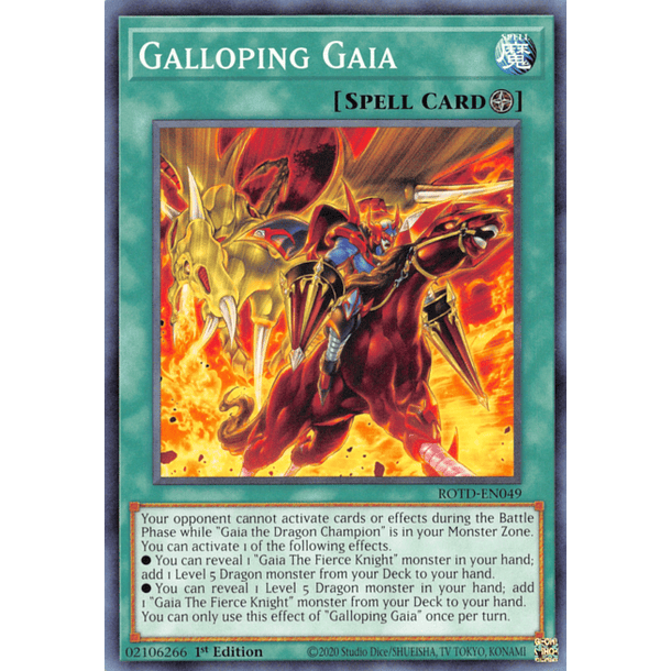 Galloping Gaia - ROTD-EN049 - Common 