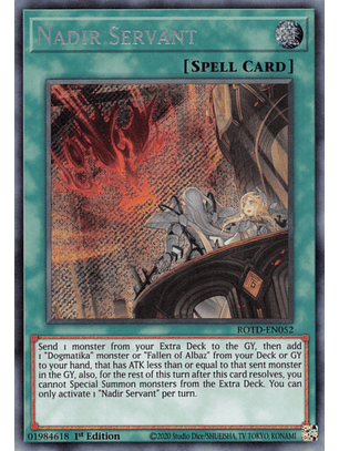 Nadir Servant - ROTD-EN052 - Secret Rare