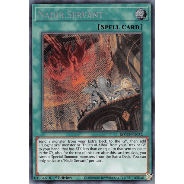 Nadir Servant - ROTD-EN052 - Secret Rare