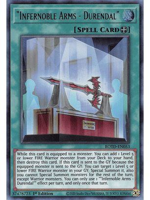 Infernoble Arms - Durendal - ROTD-EN053 - Ultra Rare