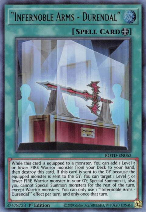 Infernoble Arms - Durendal - ROTD-EN053 - Ultra Rare
