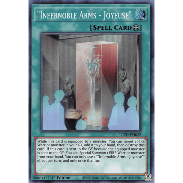 Infernoble Arms - Joyeuse - ROTD-EN055 - Super Rare