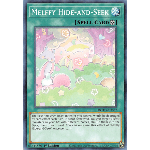 Melffy Hide-and-Seek - ROTD-EN057 - Common 