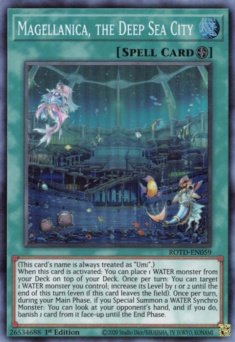 Magellanica, the Deep Sea City - ROTD-EN059 - Super Rare