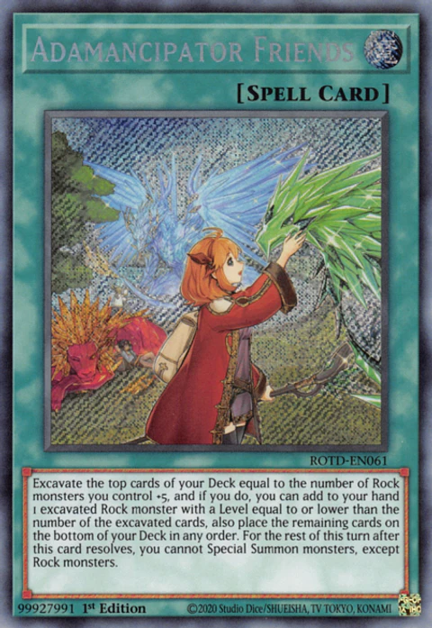 Adamancipator Friends - ROTD-EN061 - Secret Rare