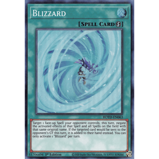 Blizzard - ROTD-EN063 - Super Rare 