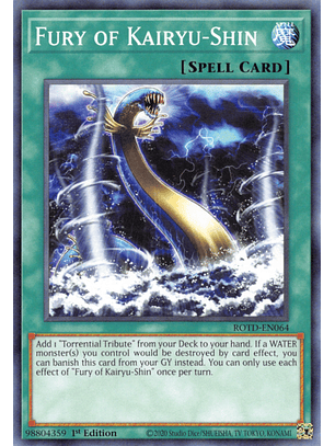 Fury of Kairyu-Shin - ROTD-EN064 - Common 