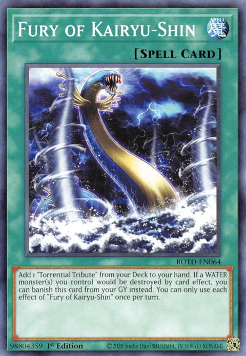 Fury of Kairyu-Shin - ROTD-EN064 - Common 