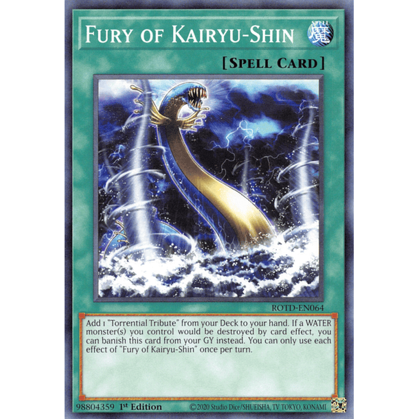 Fury of Kairyu-Shin - ROTD-EN064 - Common 