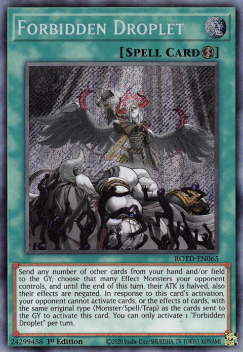 Forbidden Droplet - ROTD-EN065 - Secret Rare
