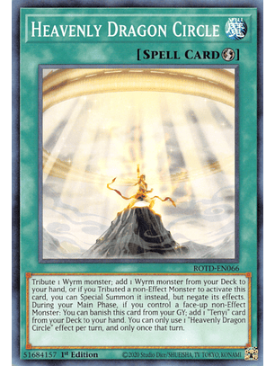 Heavenly Dragon Circle - ROTD-EN066 - Common 