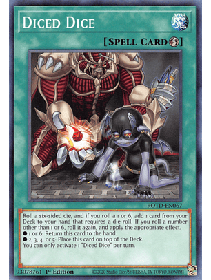 Diced Dice - ROTD-EN067 - Common 