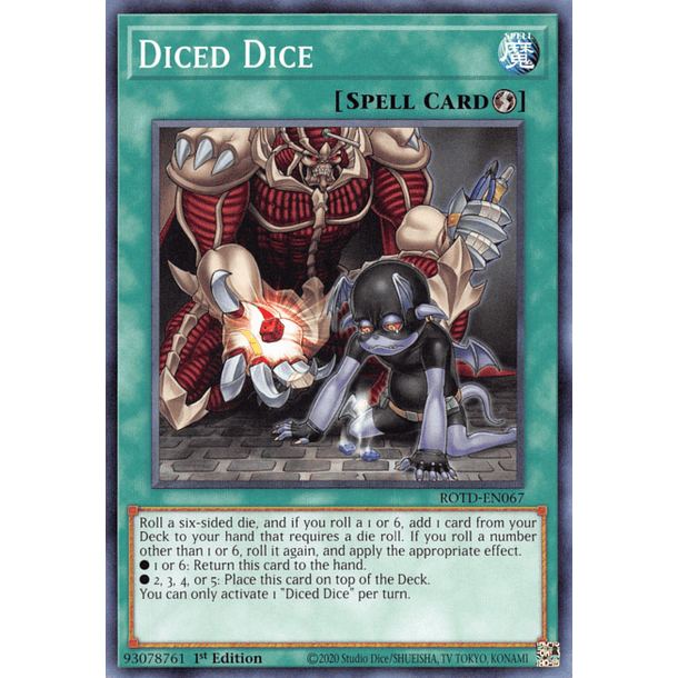 Diced Dice - ROTD-EN067 - Common 