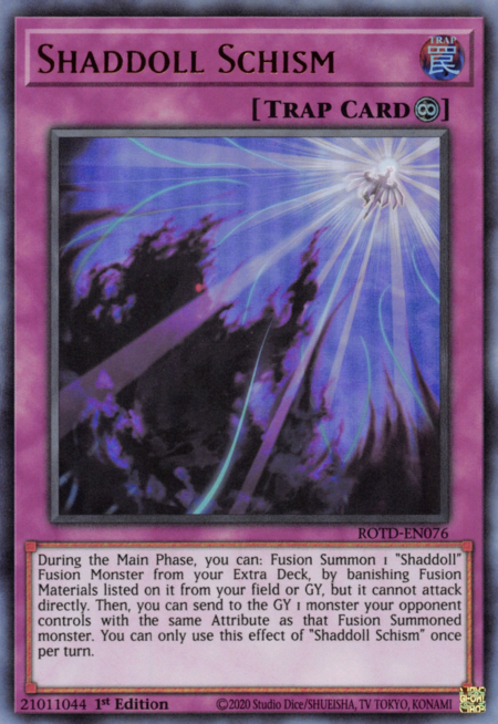 Shaddoll Schism - ROTD-EN076 - Ultra Rare 1