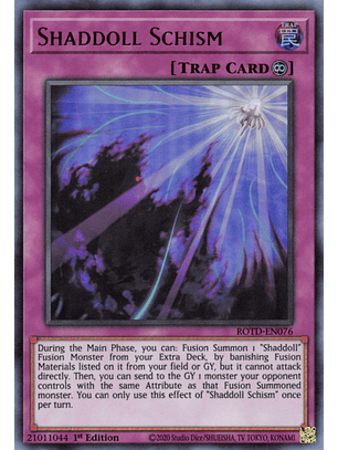 Shaddoll Schism - ROTD-EN076 - Ultra Rare