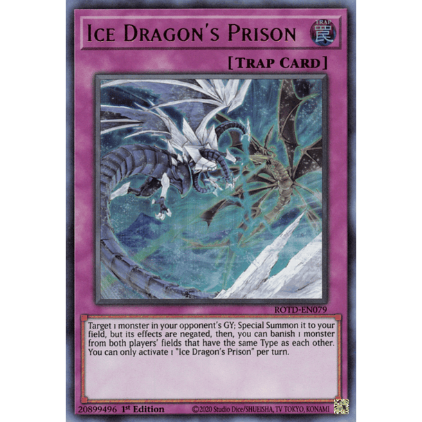 Ice Dragon's Prison - ROTD-EN079 - Ultra Rare