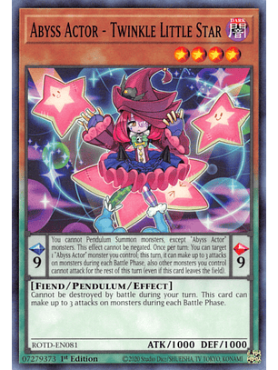 Abyss Actor - Twinkle Little Star - ROTD-EN081 - Common 