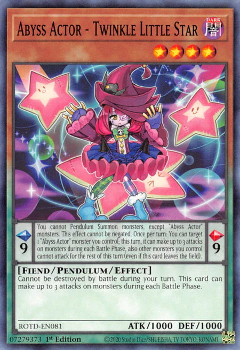 Abyss Actor - Twinkle Little Star - ROTD-EN081 - Common 