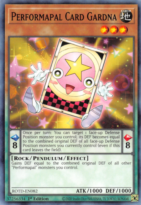 Performapal Card Gardna - ROTD-EN082 - Common  1