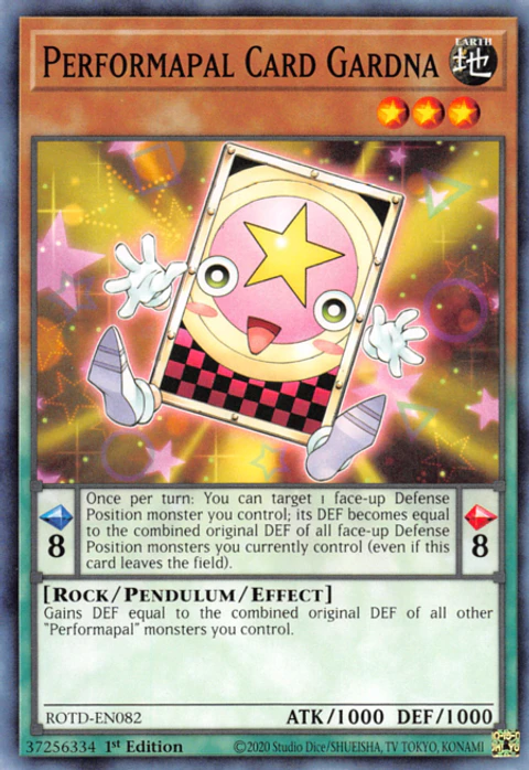 Performapal Card Gardna - ROTD-EN082 - Common 