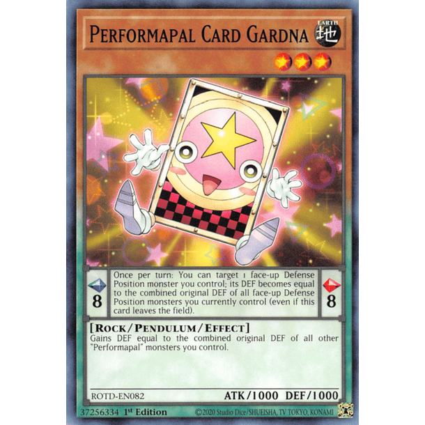 Performapal Card Gardna - ROTD-EN082 - Common 