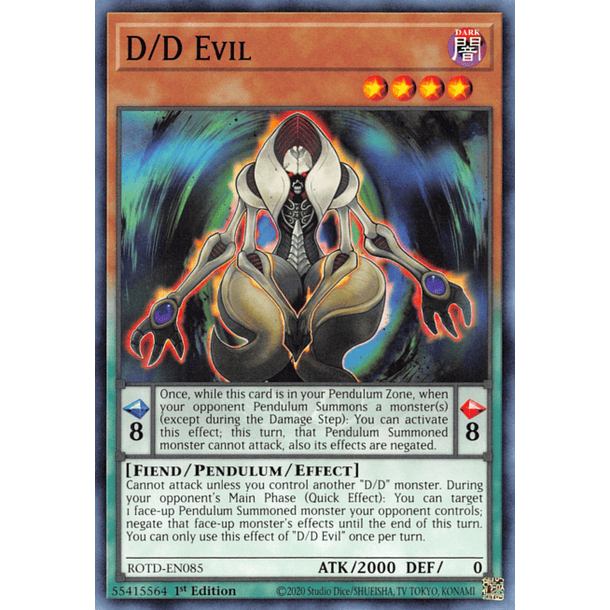 D/D Evil - ROTD-EN085 - Common 
