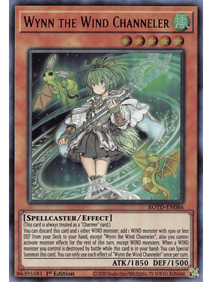 Wynn the Wind Channeler - ROTD-EN086 - Ultra Rare