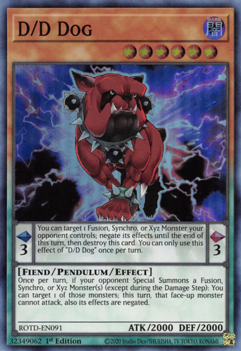 D/D Dog - ROTD-EN091 - Super Rare