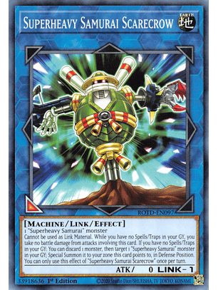 Superheavy Samurai Scarecrow - ROTD-EN097 - Common 
