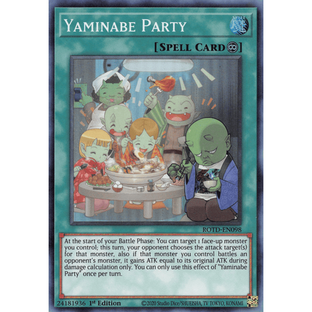 Yaminabe Party - ROTD-EN098 - Super Rare