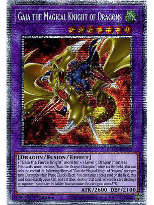 Gaia the Magical Knight of Dragons - ROTD-EN037 - Starlight Rare