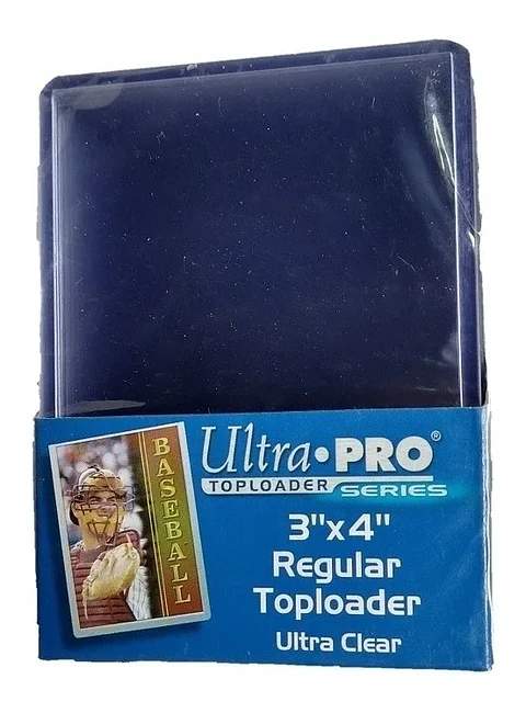 3" X 4" Clear Regular Toploader Ultra Clear 25ct